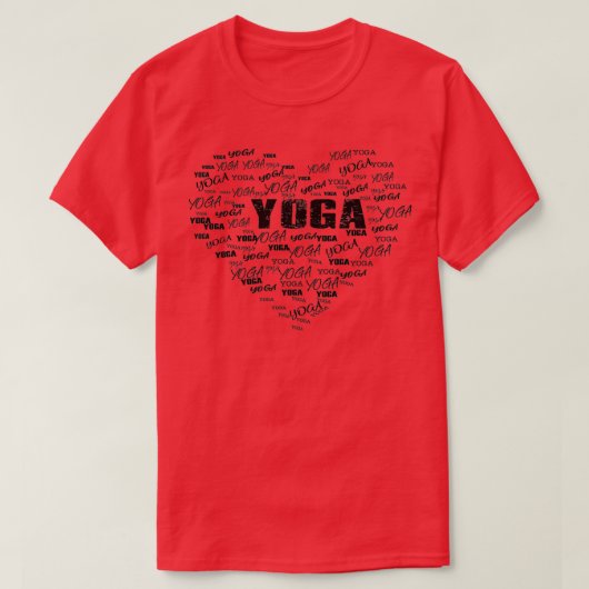 T-SHIRT YOGA NAMES LOVE (Design devant)