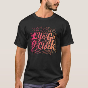 T-shirt YOGA O'Clock Yoga drôle 1