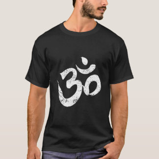 T-shirt Yoga Om Symbole Spirituel Aum Méditation Ohm
