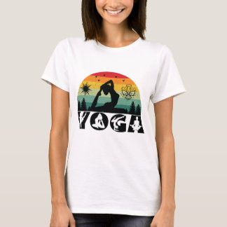 T-shirt Yoga - Paix, Amour et Lumière