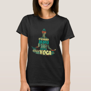 T-shirt Yoga Paix intérieure Asanas Om Méditation Harmonie