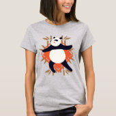 T-shirt Yoga Panda (Devant)