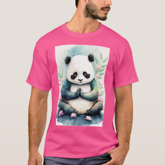 T-shirt Yoga Panda 1
