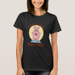 T-shirt Yoga Piggy