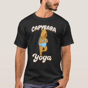 T-shirt Yoga pose Capybara Gymnastique leotard