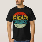 T-shirt YOGA rétro vintage (Devant)