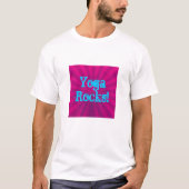 T-shirt Yoga Rocks ! - Tops de Yoga mignon (Devant)