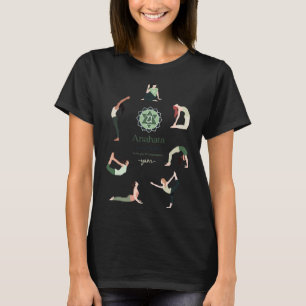 T-shirt Yoga Sept Chakras Anahata