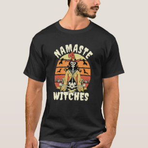 T-shirt Yoga Skeleton Meditation Sukhasana Pose