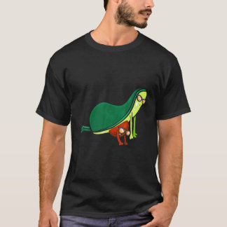 T-shirt Yoga Soul Avocado Semences Exercice Namaste Vegan