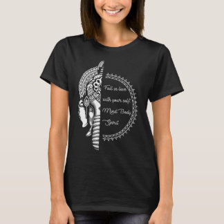 T-shirt Yoga Spirituel Aimez Votre Méditation Éléphant de