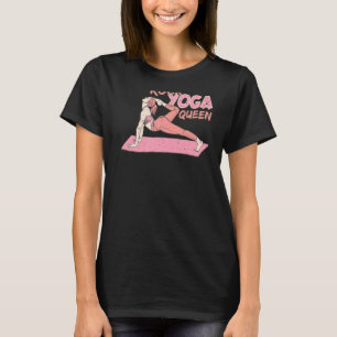 T-shirt Yoga Sport Queen Rock Namaste Femmes Motivation Yo