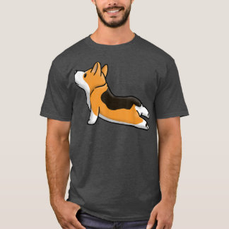 T-shirt Yoga Welsh Corgi Pembroke Chien 1871