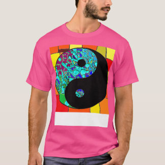 T-shirt yoga yin yang mandala