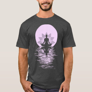 T-shirt Yoga Yogi Yogini Santé Méditation tenues Filles W