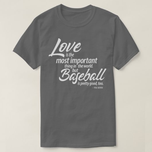 T-shirt Yogi Berra (Design devant)