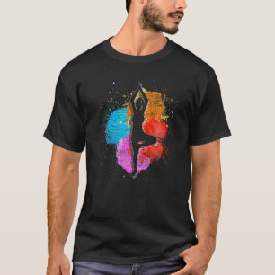 T-shirt Yogi Coloré Méditation Spirituelle Namaste Zen Bou