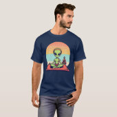 T-shirt Yogi cosmique (Devant entier)