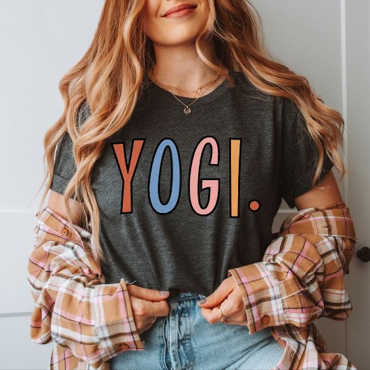T-shirt Yogi | Drôle Amateur de Yoga | Enseignant de cours