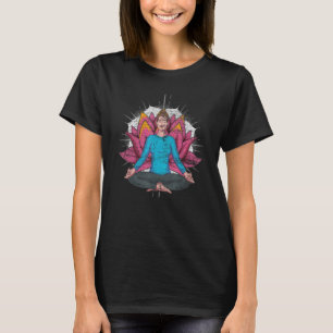 T-shirt Yogi Fleur de Lotus Namaste Méditation Spirituelle