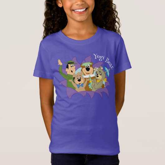T-Shirt Yogi Ours et amis Surprise (Devant)
