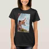 T-shirt Yokai Biwa Boku-boku Monk Demonic Biwa Demon Spiri (Devant)