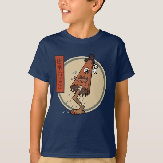 T-shirt Yokai classique Karakasa-obake - Folklore japonais (Devant)