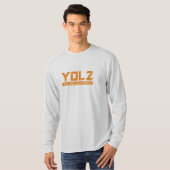 T-shirt YOL2 vous vivez seulement deux fois orange de (Devant entier)