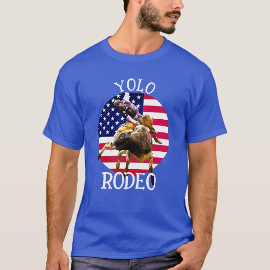 T-shirt YOLO Rodeo (Devant)