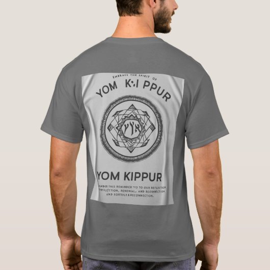 T-shirt Yom kippur (Dos)