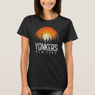 T-shirt Yonkers New York NY Retro Vintage les années 70 80