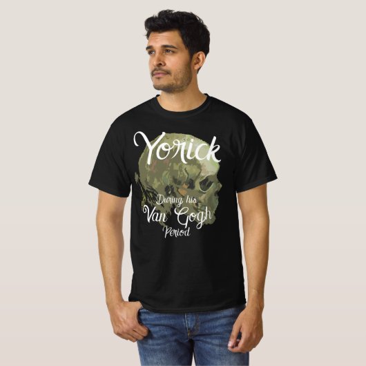 T-shirt Yorick durant sa Période Van Gogh (Devant entier)