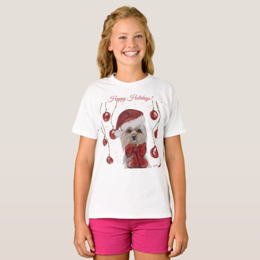 T-shirt Yorkie (Devant entier)