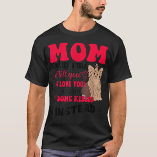 T-shirt Yorkie Chien J'Aime Mon Yorkie Maman Fête des mère