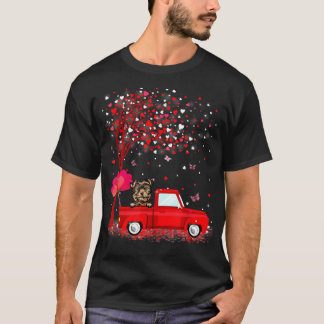 T-shirt Yorkie Chien Saint Valentin Cadeaux Chiens Chiens