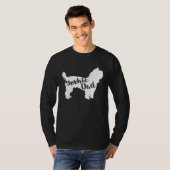 T-shirt Yorkie Dad for men Yorkshire Terrier dog (Devant entier)