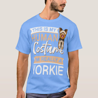 T-shirt Yorkie Dog Apparel Yorkshire Terrier Propriétaire 