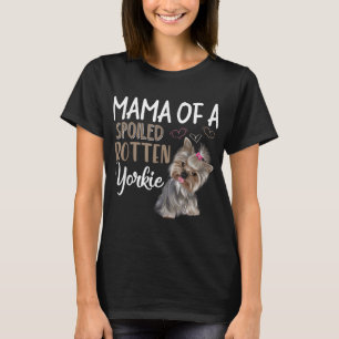 T-shirt Yorkie Dog - Yorkie Mom, Cadeau Amoureux des chien