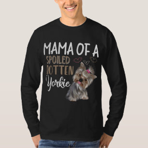 T-shirt Yorkie Dog - Yorkie Mom, Cadeau Amoureux des chien