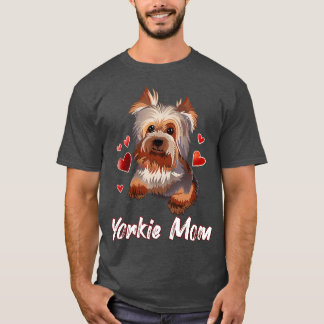 T-shirt Yorkie Maman