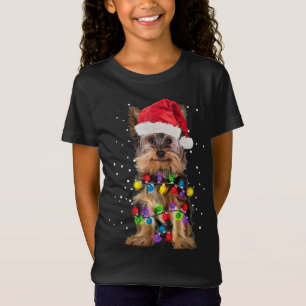 T-Shirt Yorkie Noël Yorkie Chien Xmas cadeau
