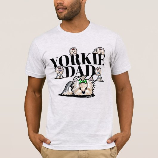 T-shirt Yorkie Papa (Devant)