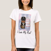 T-shirt Yorkie poing Groom (Devant)