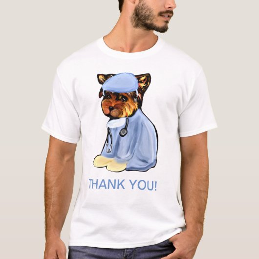 T-shirt Yorkie Poo (Devant)