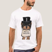 T-shirt Yorkie Poo (Devant)