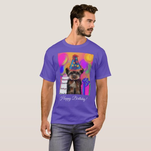 T-SHIRT YORKIE POO (Devant entier)