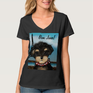 T-SHIRT YORKIE POO À PARIS