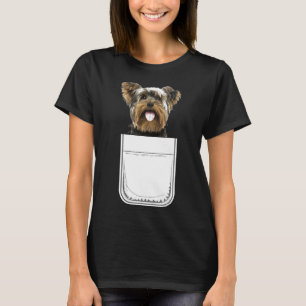 T-shirt Yorkie Terrier Yorkshire Puppy Chien Dans Votre Po
