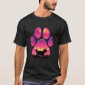 T-shirt Yorkiepov Paw Maman Papa Chien Femmes Hommes (Devant)