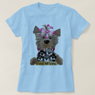 T-shirt Yorkigirl free Kittens